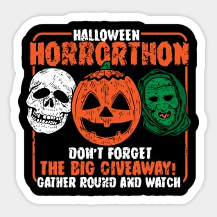 Horrorthon Sticker